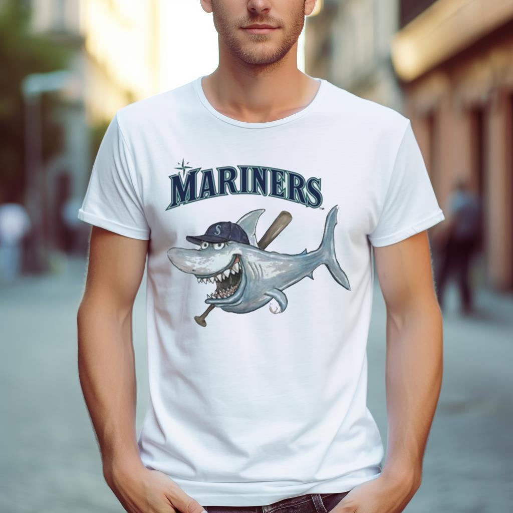 Seattle Mariners Shark 2023 Shirt
