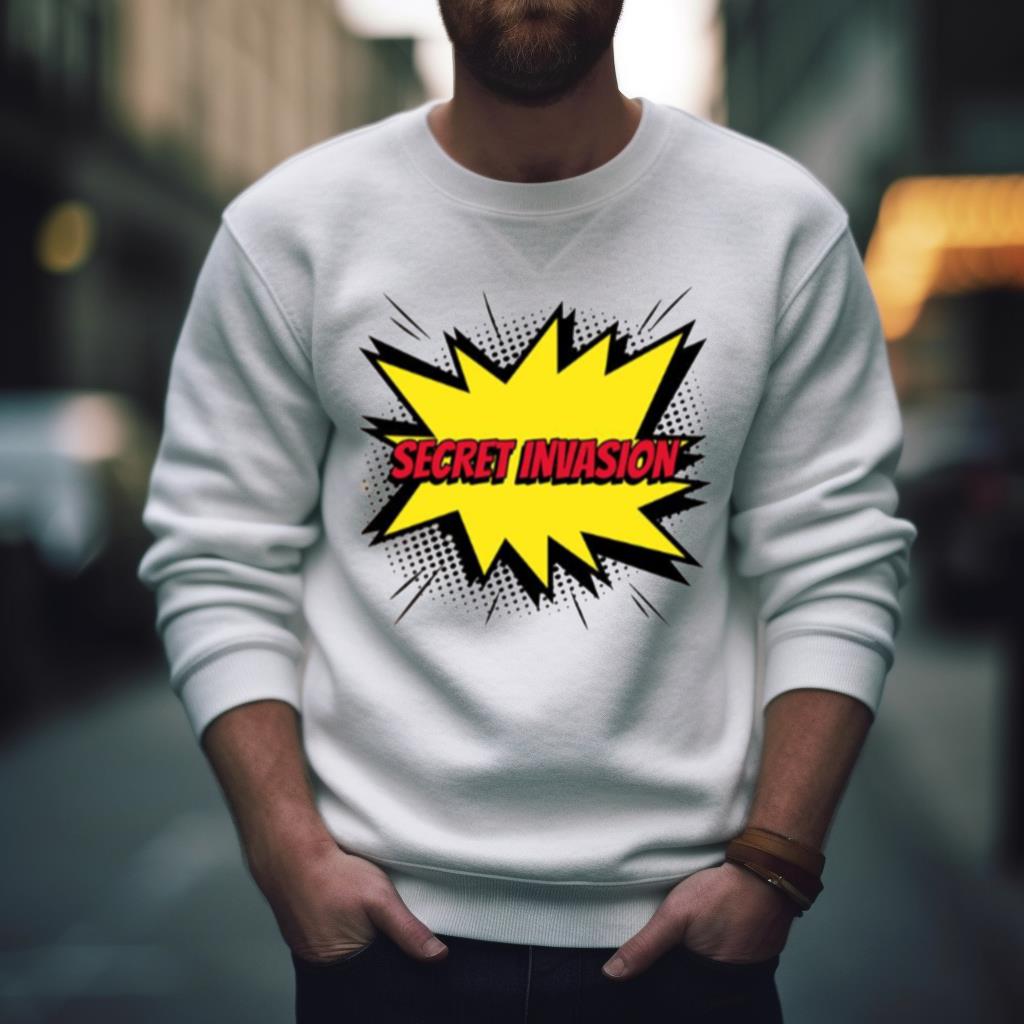 Secret Invasion Comic Kapow Marvel Shirt