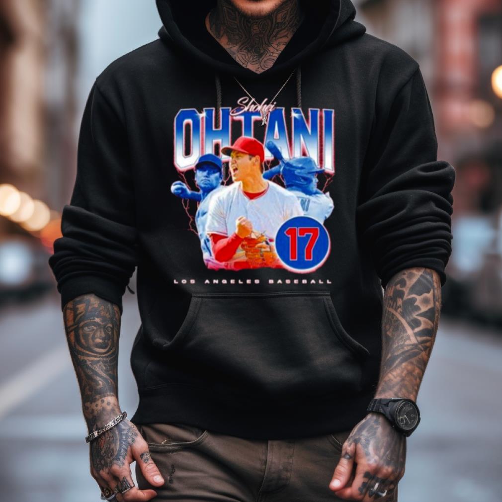 Shohei Ohtani no 17 Los Angeles Angels baseball retro shirt, hoodie,  sweater and v-neck t-shirt