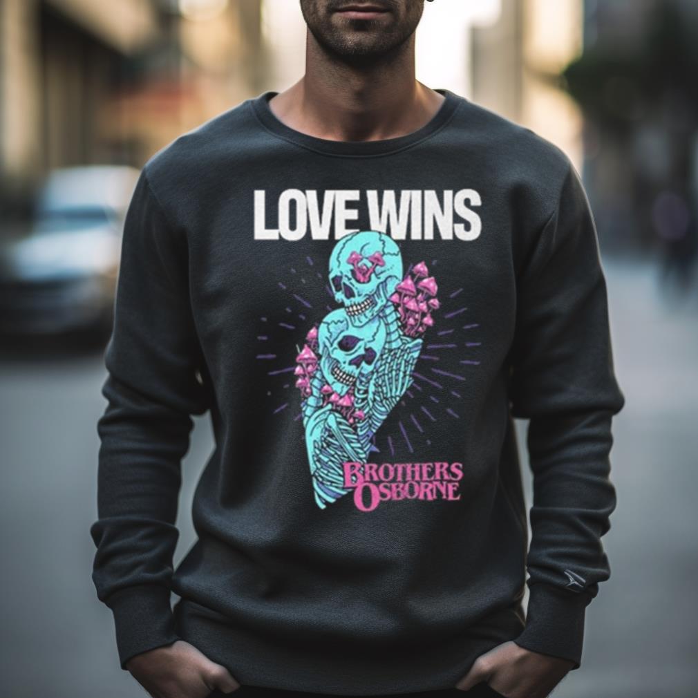 Skeleton Brothers Osborne Love Wins Shirt Skeleton Brothers Osborne Love Wins Shirt