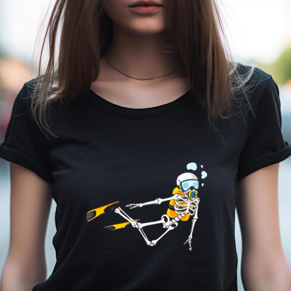 Skeleton Scuba Diver Scuba Diving Underwater Ocean Shirt Skeleton Scuba Diver Scuba Diving Underwater Ocean Shirt