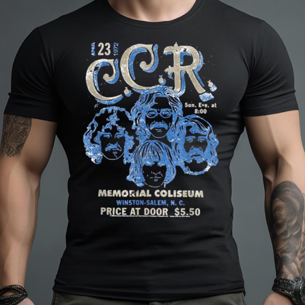 Sketch Art Creedence Clearwater Revival Ccr Rock Music Shirt
