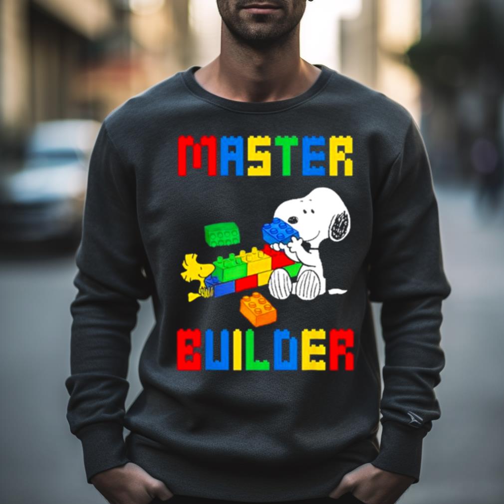 Snoopy and woodstock autism master builder Shirt Snoopy and woodstock autism master builder Shirt
