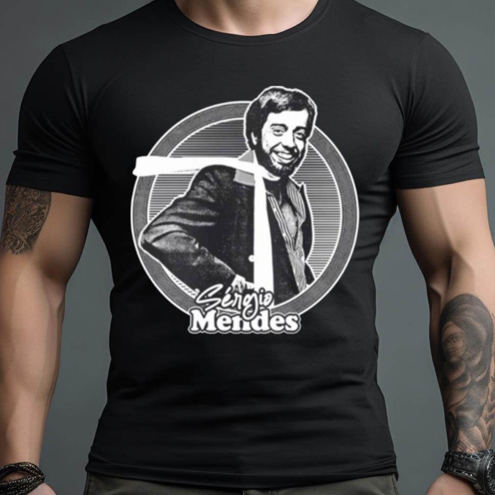 S�rgio Mendes Retro Style Fan Design Shirt