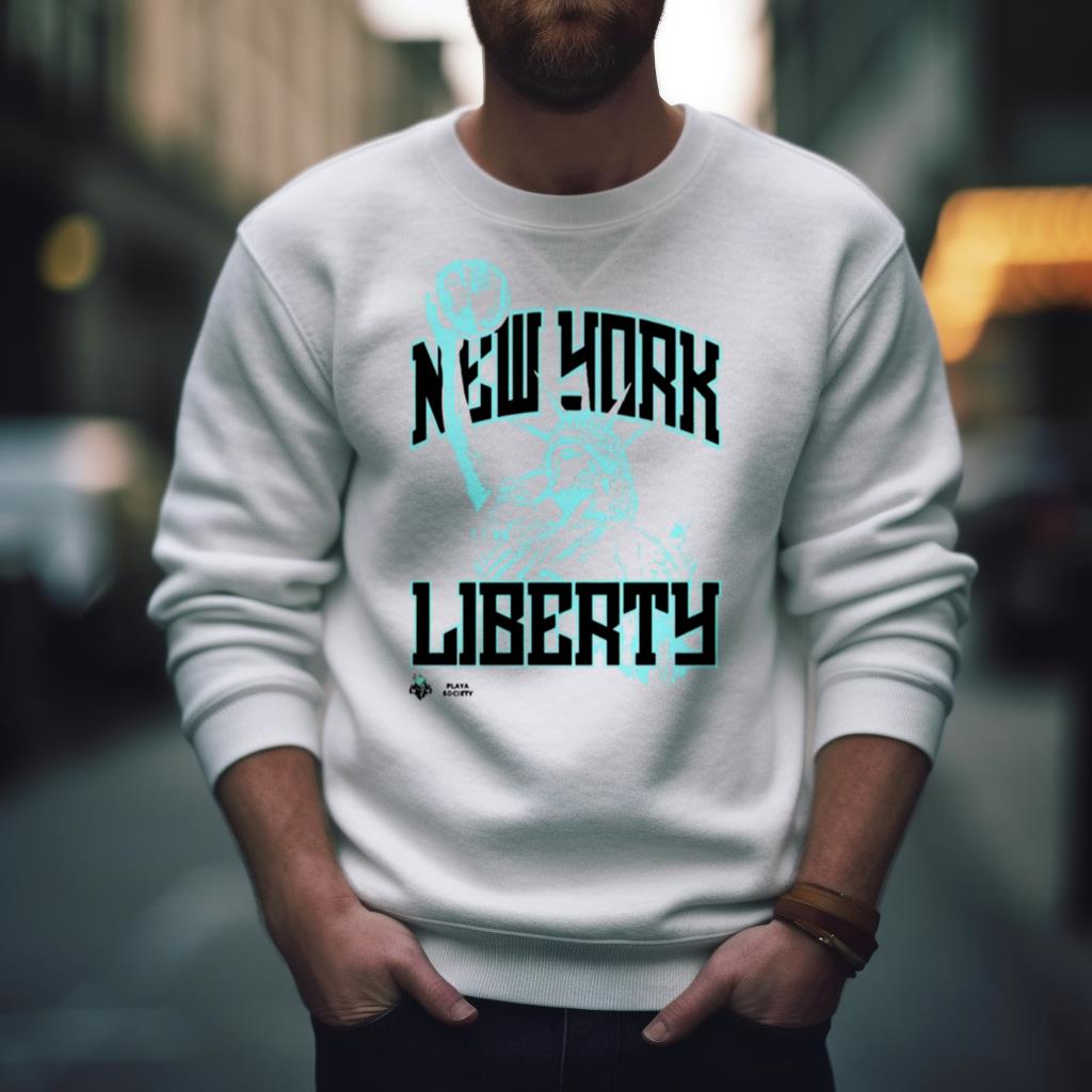 Statue of Liberty New York Liberty Team shirt Statue of Liberty New York Liberty Team shirt