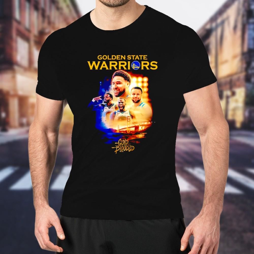 Gold Blooded Warriors Shirt - High-Quality Printed Brand