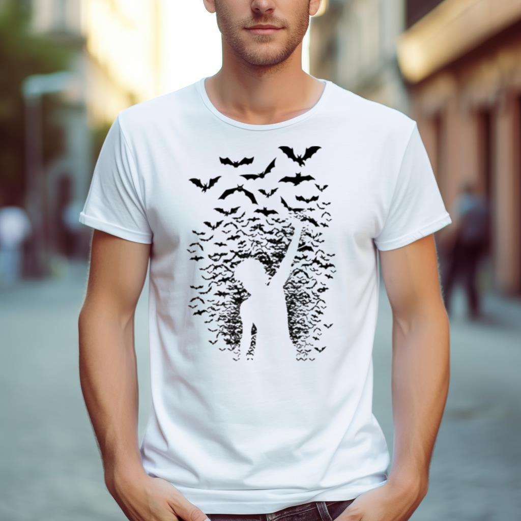Strat Bat Silhouette Jim Steinman Shirt