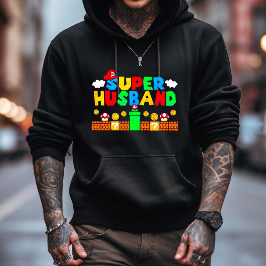 Super Husband Funny Husband Super Mario Shirt Super Husband Funny Husband Super Mario Shirt