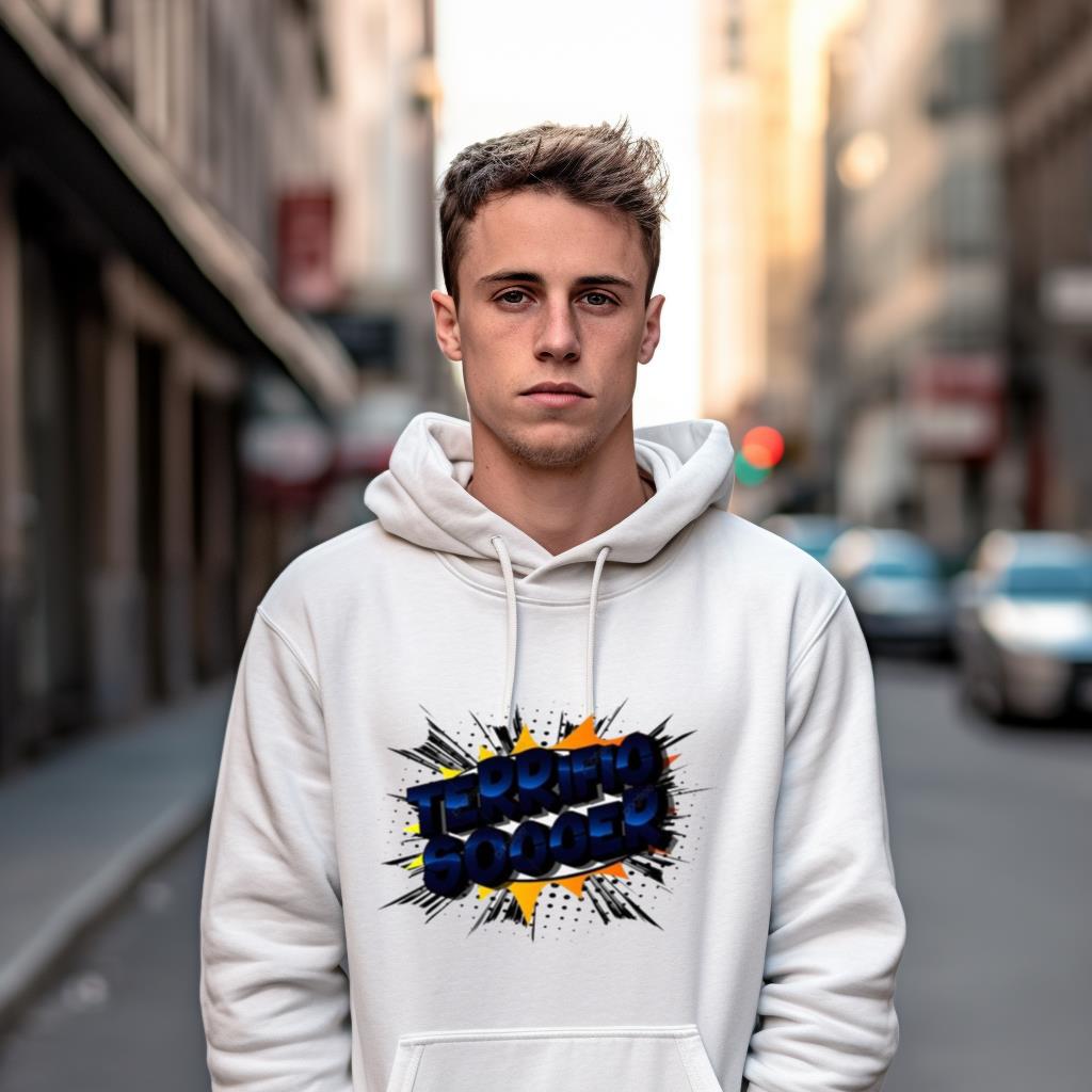 Terrific soccer vector illustrated comic book style phrase on abstract Shirt Terrific soccer vector illustrated comic book style phrase on abstract Shirt