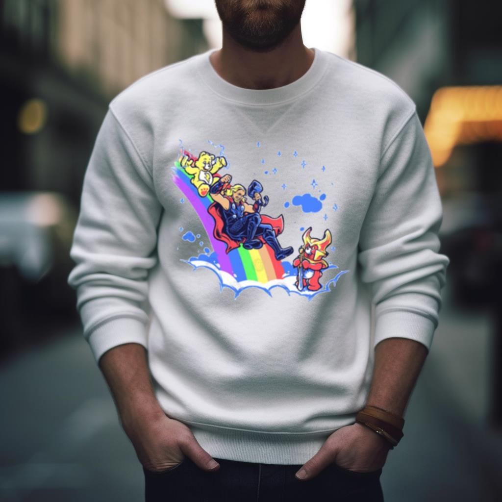 The Carefrost Bridge Pride Month Thor Shirt The Carefrost Bridge Pride Month Thor Shirt