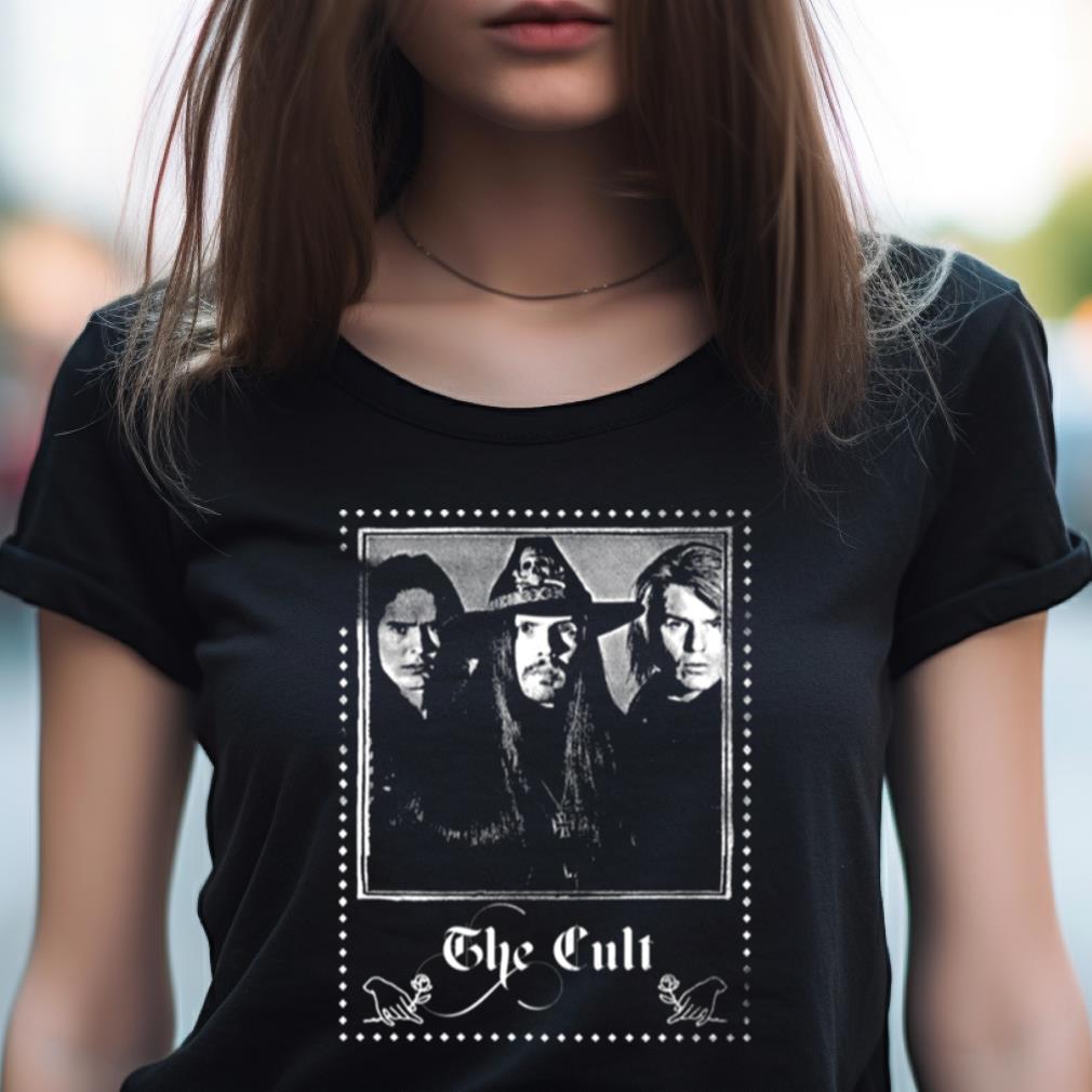 The Cult Faded Vintage Style Fan Design shirt The Cult Faded Vintage Style Fan Design shirt