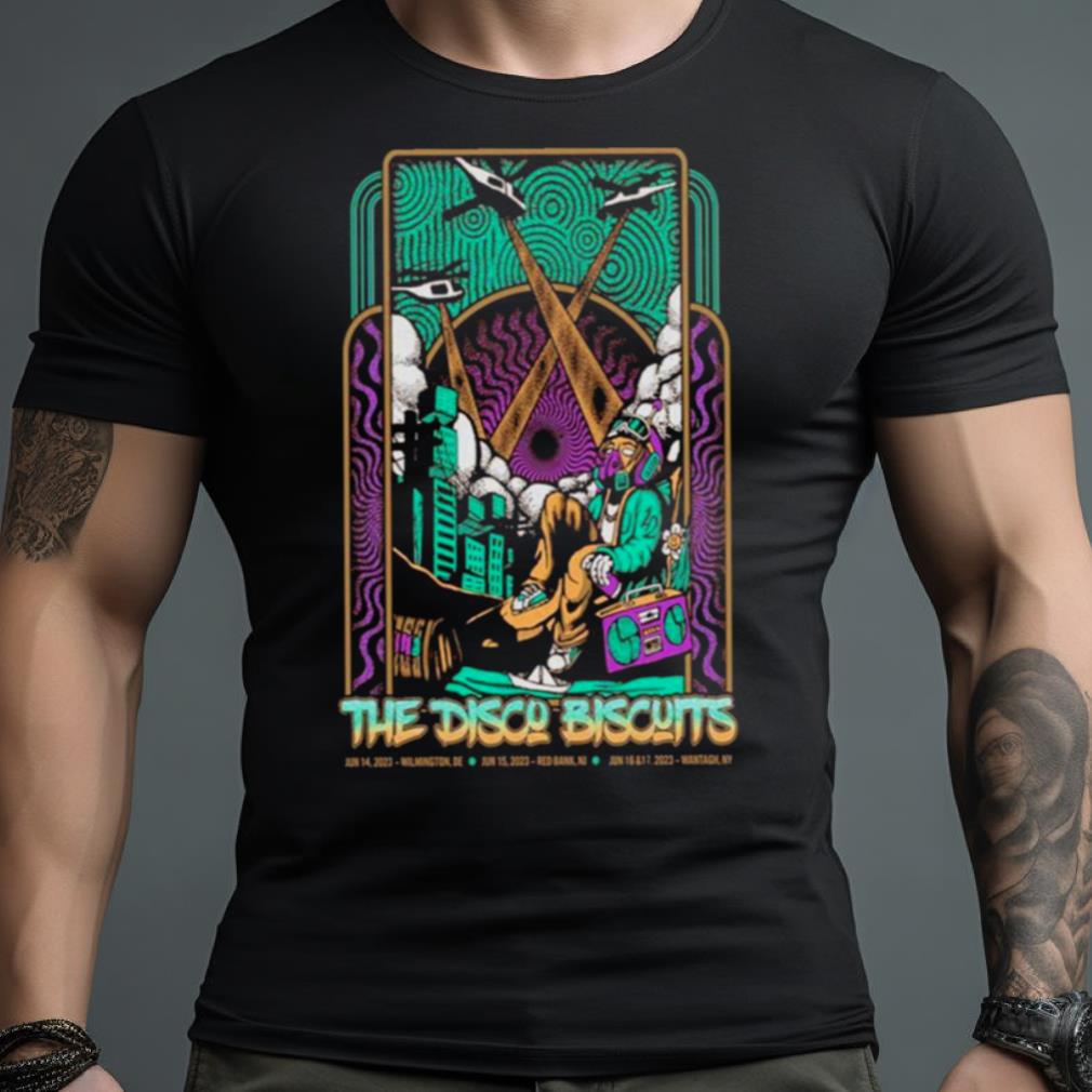 The Disco Biscuits Jun 15 2023 Red Bank Nj Shirt