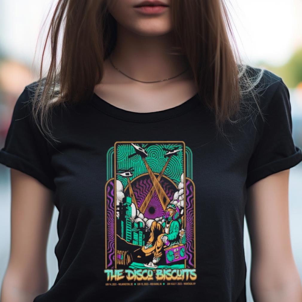 The Disco Biscuits Jun 15 2023 Red Bank Nj Shirt The Disco Biscuits Jun 15 2023 Red Bank Nj Shirt