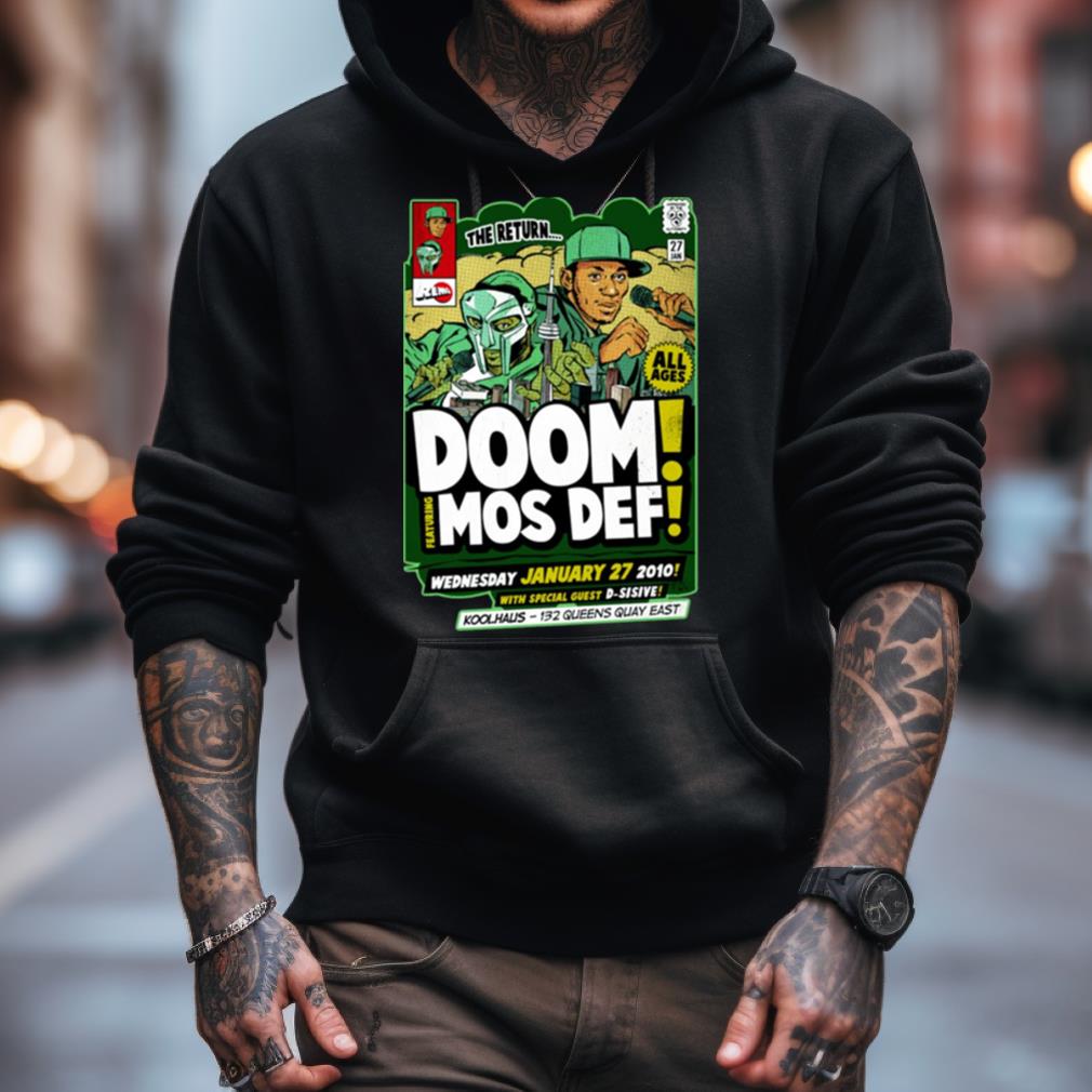 The Mos Def Mf Doom Rapper Shirt