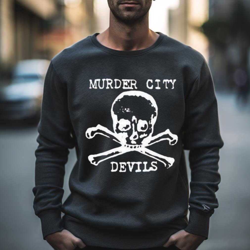 The Murder City Devils Skull And Crossbones Shirt