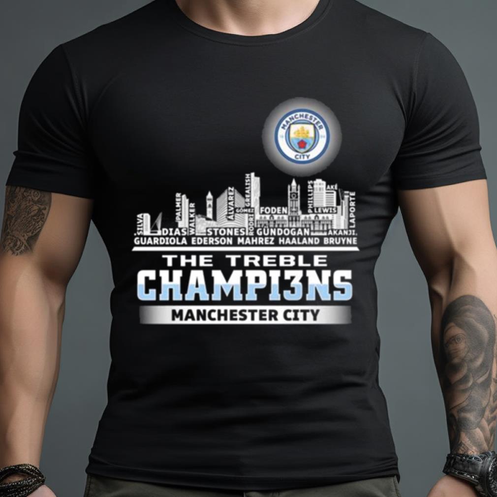The Treble Champions The Citizens Shirt