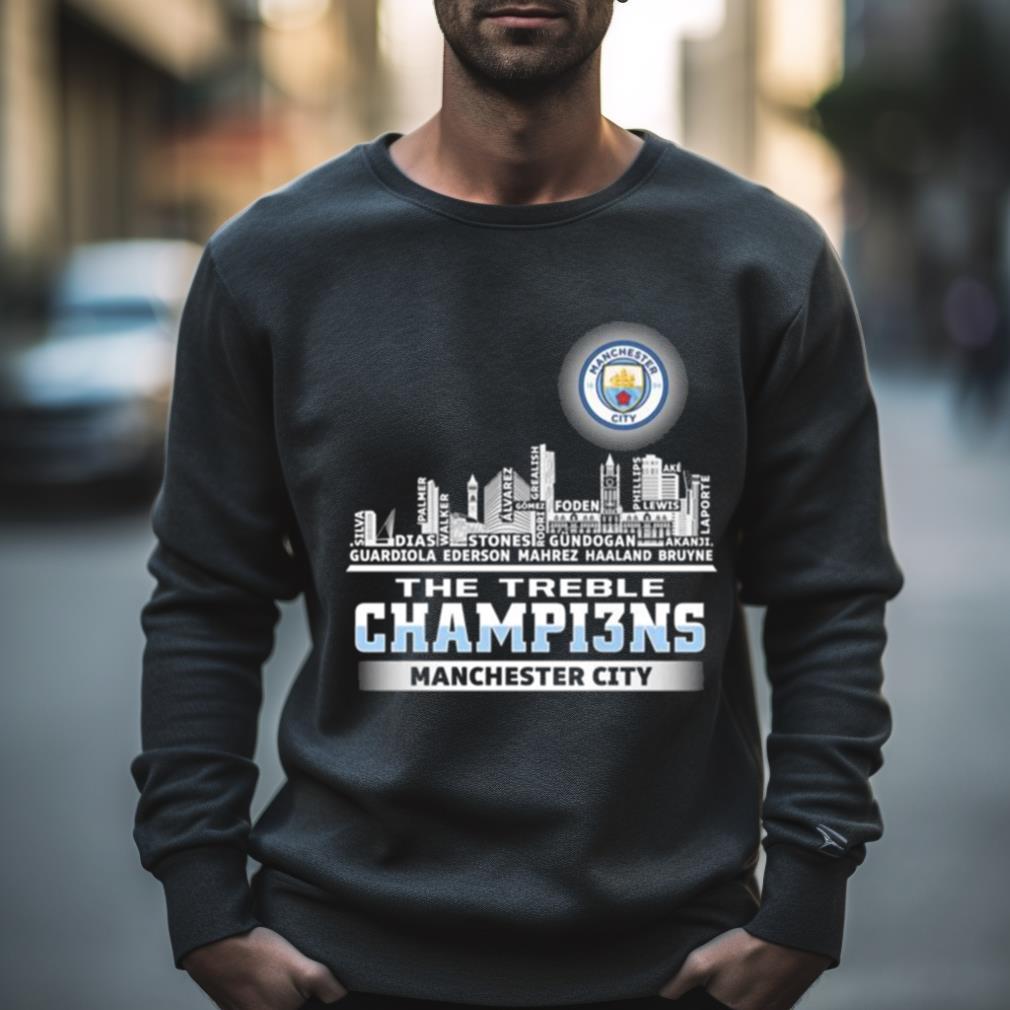 The Treble Champions The Citizens Shirt