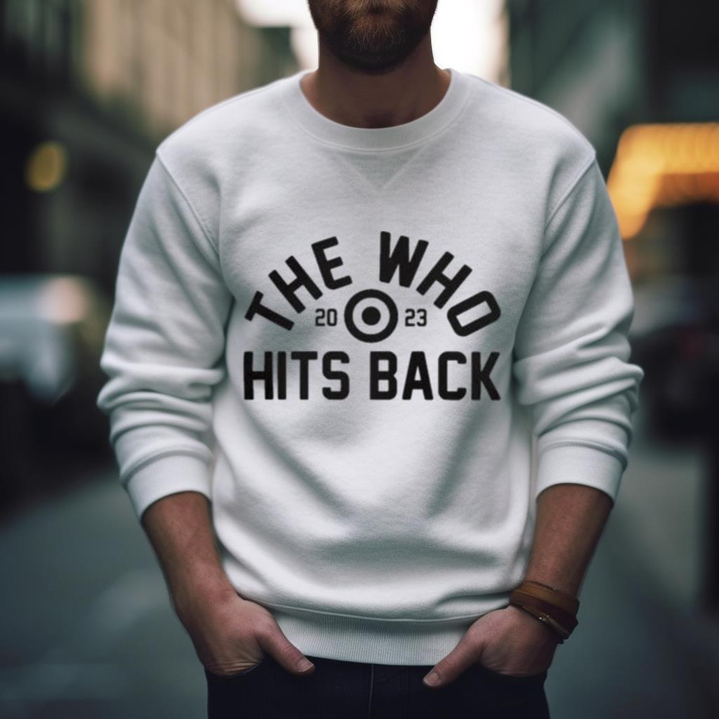 The Who Hits Back 2023 Shirt