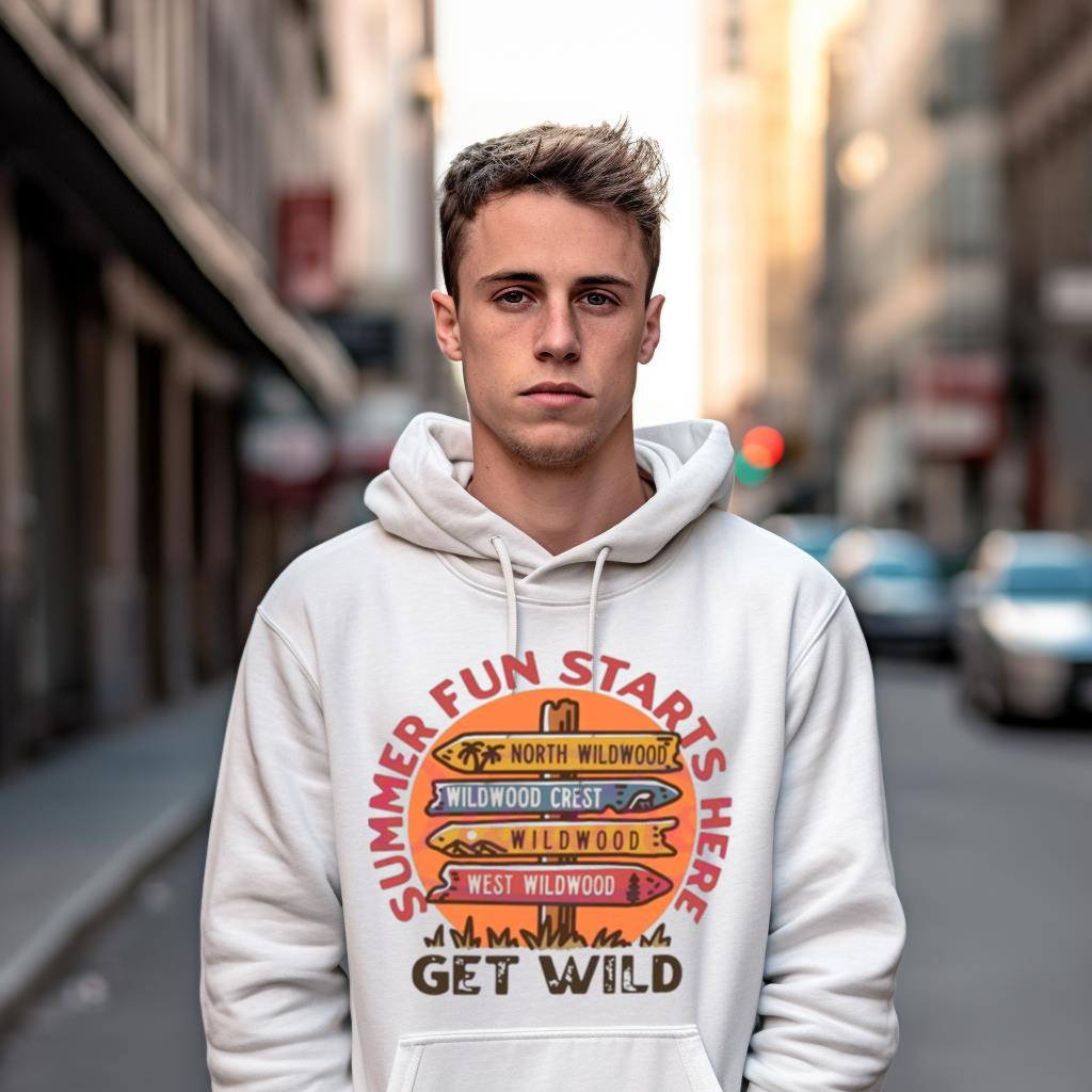 The Wildwoods Summer Fun Starts Here Get Wild Shirt The Wildwoods Summer Fun Starts Here Get Wild Shirt