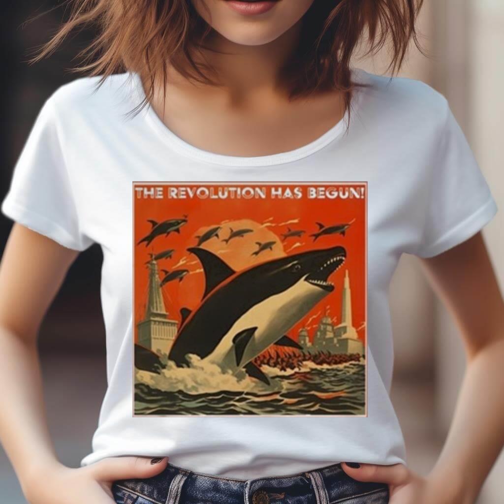 Theserfstv The Revolution Has Begun Shirt Theserfstv The Revolution Has Begun Shirt