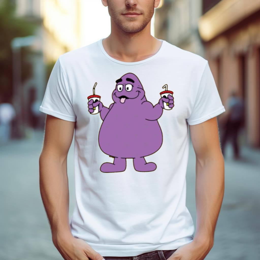 Thirsty Grimace Loves Drink Shirt
