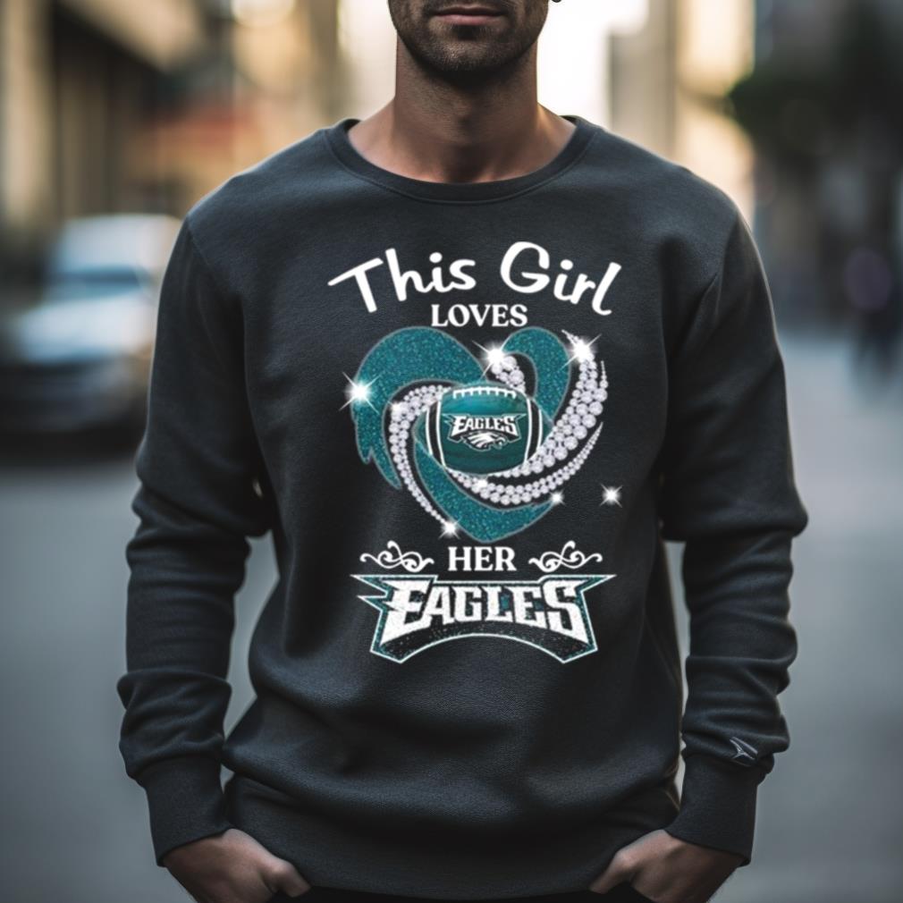 This is love her philadelphia eagles heart 2023 shirt, hoodie, sweater,  long sleeve and tank top