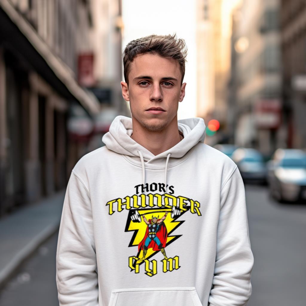 Thor’s Thunder Gym Logo Bodybuilding Shirt Thor’s Thunder Gym Logo Bodybuilding Shirt