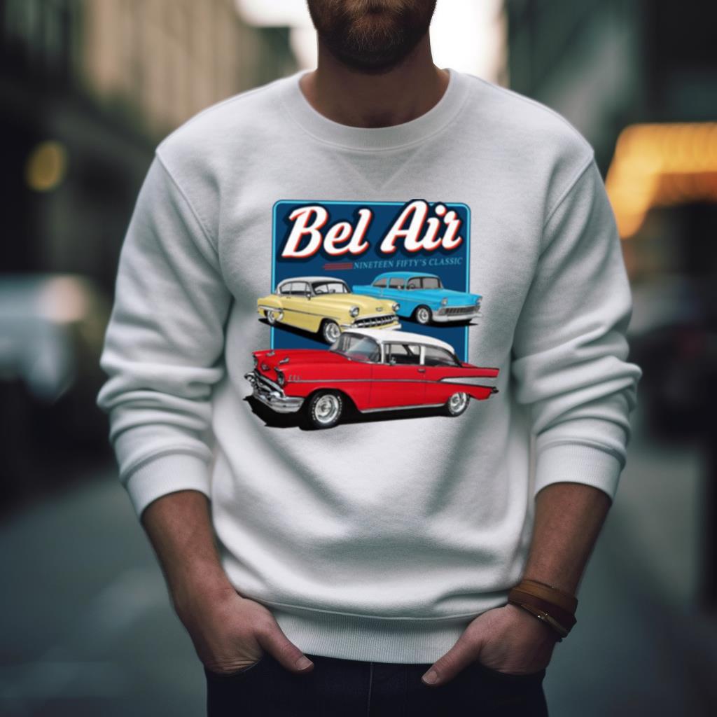 Three Bel Airs Vintage Car shirt