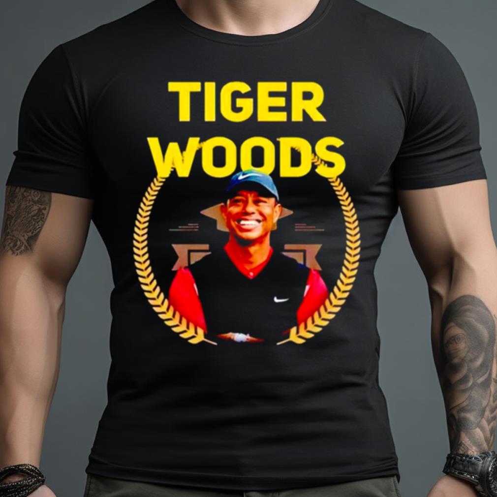 Tigers Woods smile photo Shirt