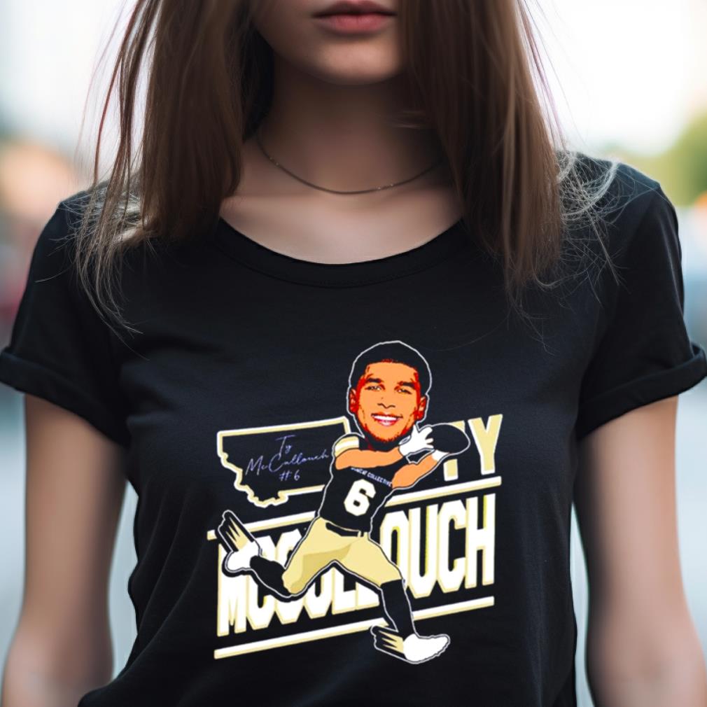 Ty Mccullouch #6 Cartoon Shirt Ty Mccullouch #6 Cartoon Shirt
