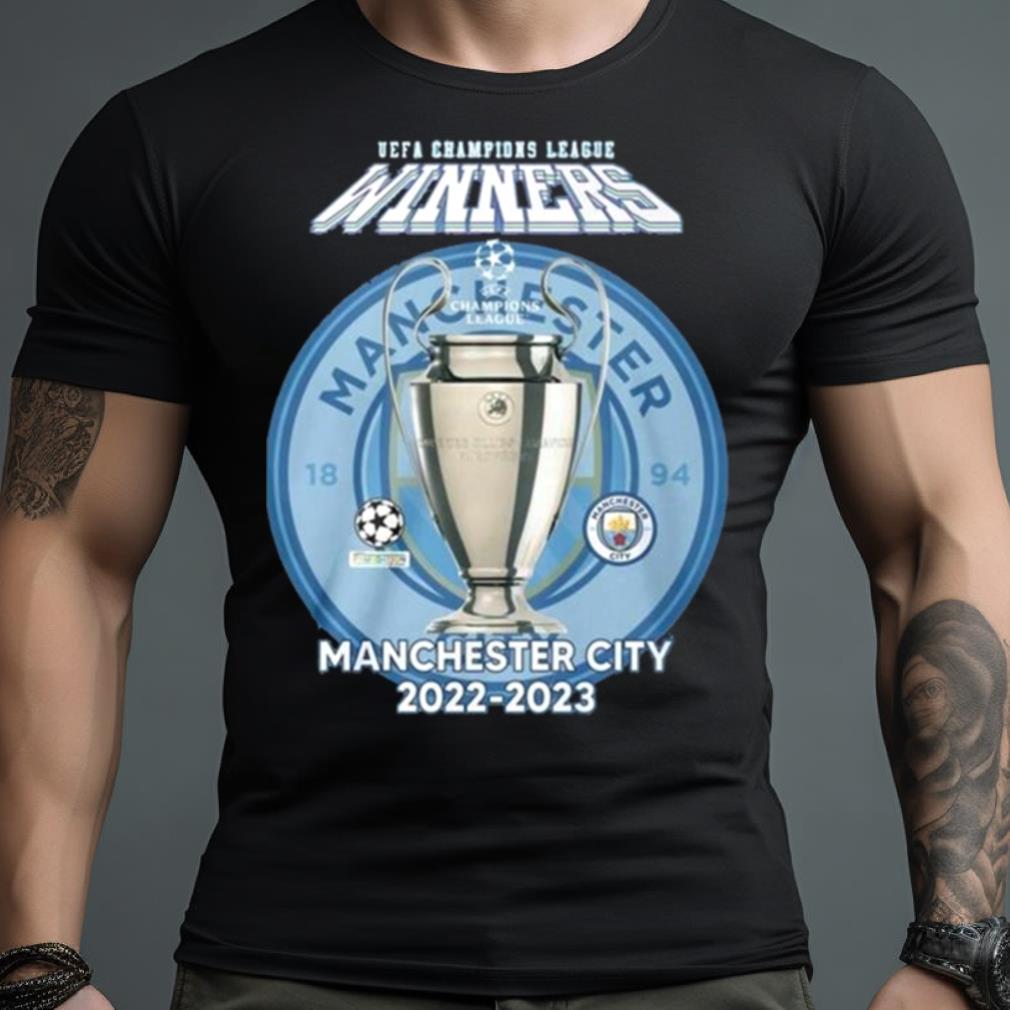 Uefa Champions League Winners Manchester City 2022 – 2023 Shirt