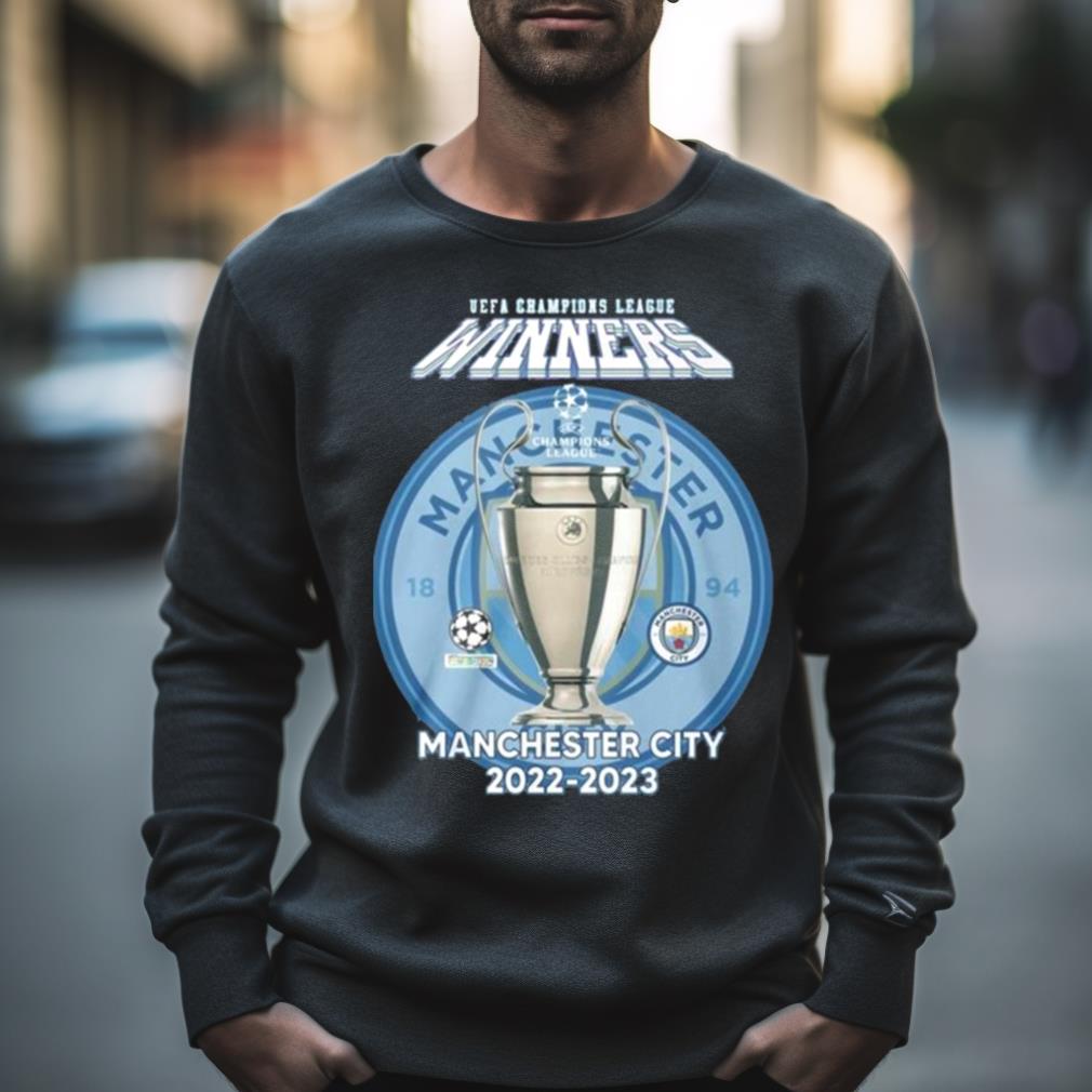Uefa Champions League Winners Manchester City 2022 – 2023 Shirt