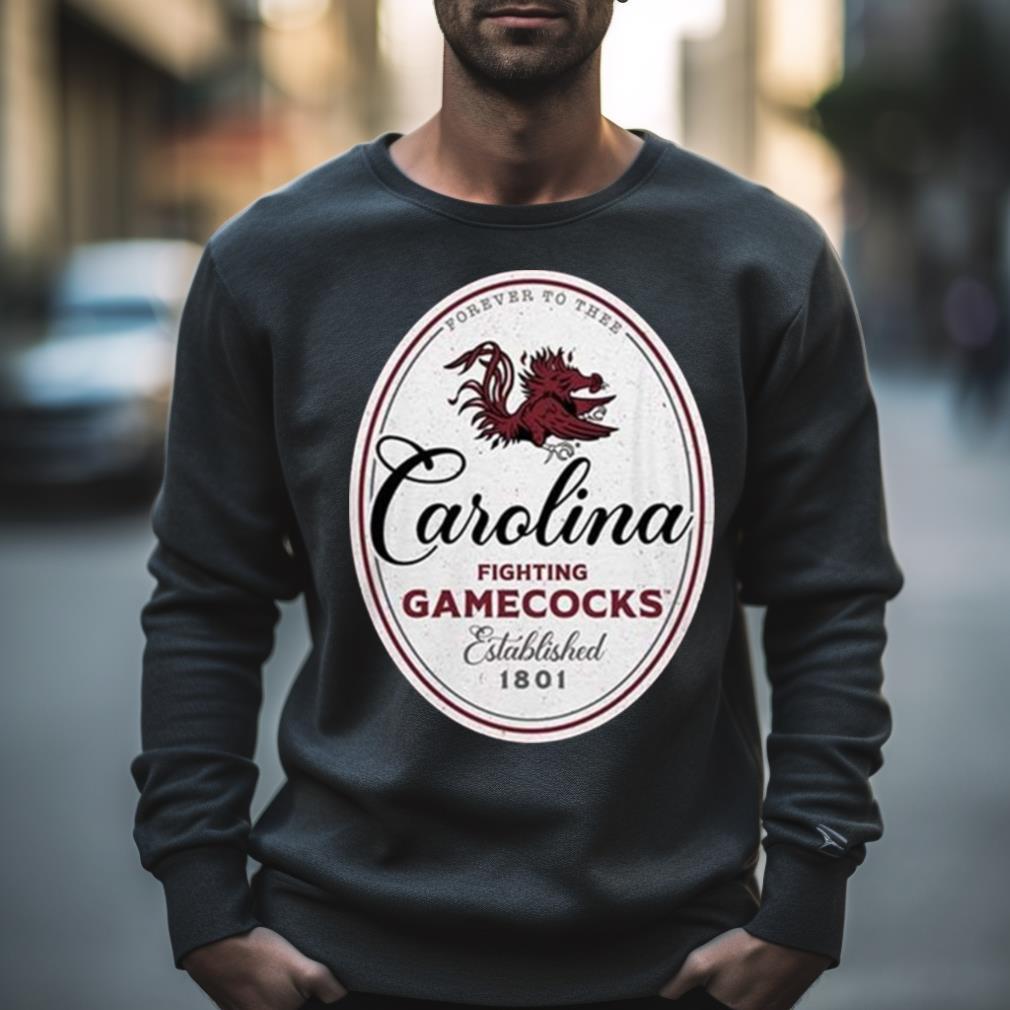 University Of South Carolina Gamecocks Label Carolina Fighting Gamecocks Shirt