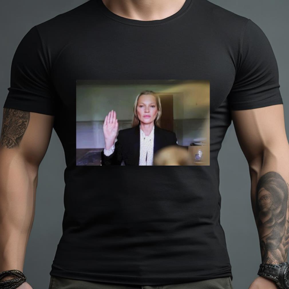 Ustin Theroux Wearing Kate Moss Shirt