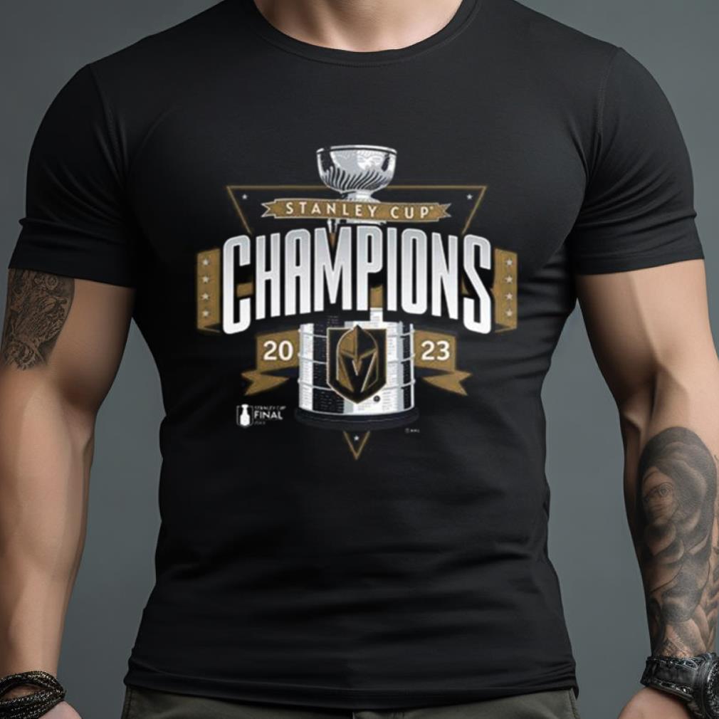 Vegas Golden Knights 2023 Stanley Cup Champions Trophy Shirt