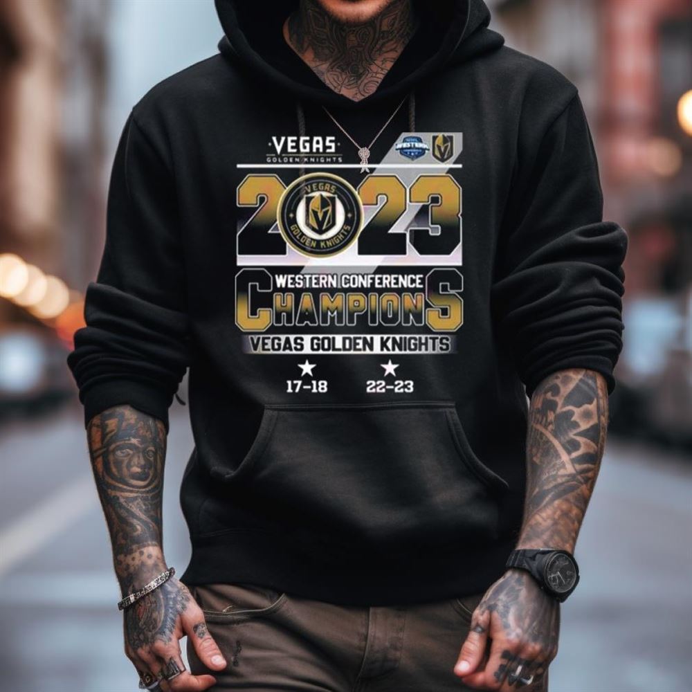 Vegas Golden Knights 2023 Western Conference Champions 17 18 22 23 Shirt Vegas Golden Knights 2023 Western Conference Champions 17 18 22 23 Shirt