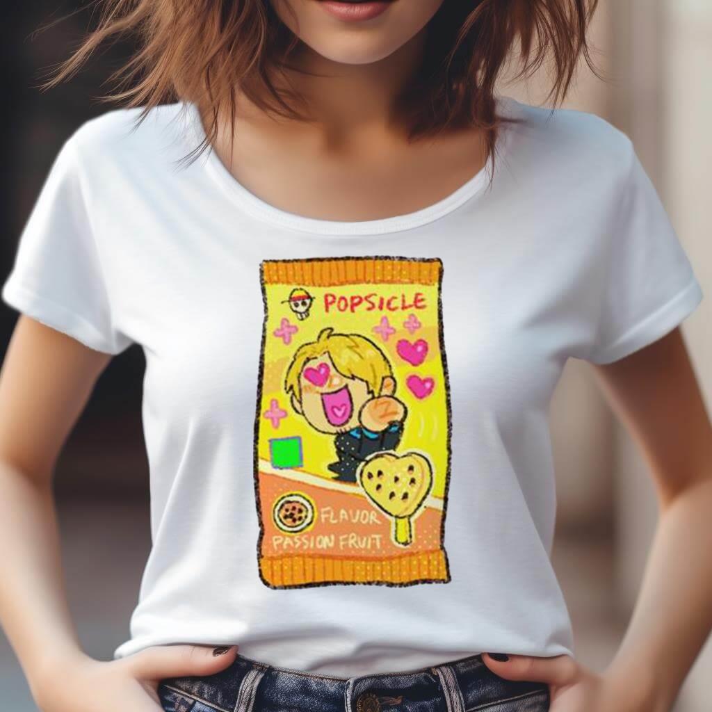Vinsmoke Sanji Popsicle One Piece T Shirt Vinsmoke Sanji Popsicle One Piece T Shirt