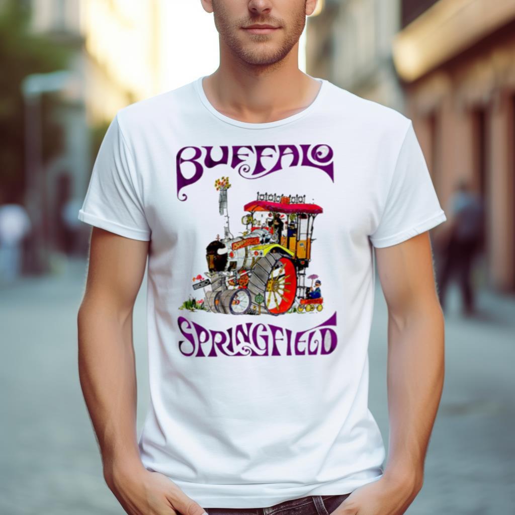 Vintage Art Music Springfield Buffalo Band Shirt