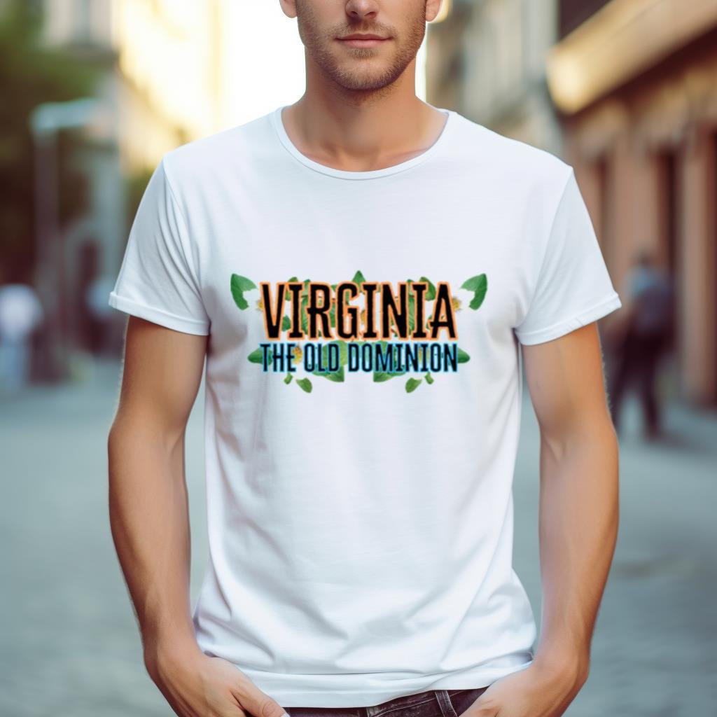 Virginia The Old Dominion American Dogwood Shirt