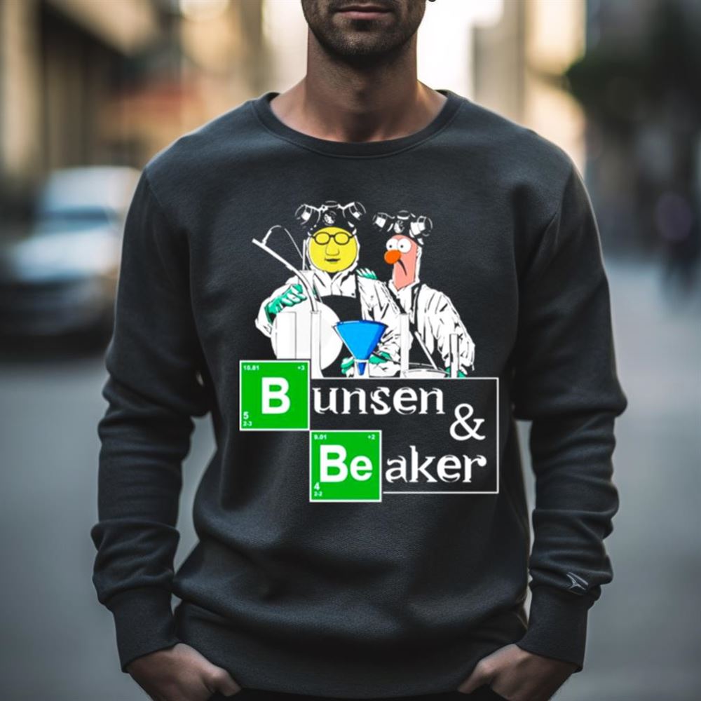 Walter White and Jesse Pinkman bunsen and beaker Shirt