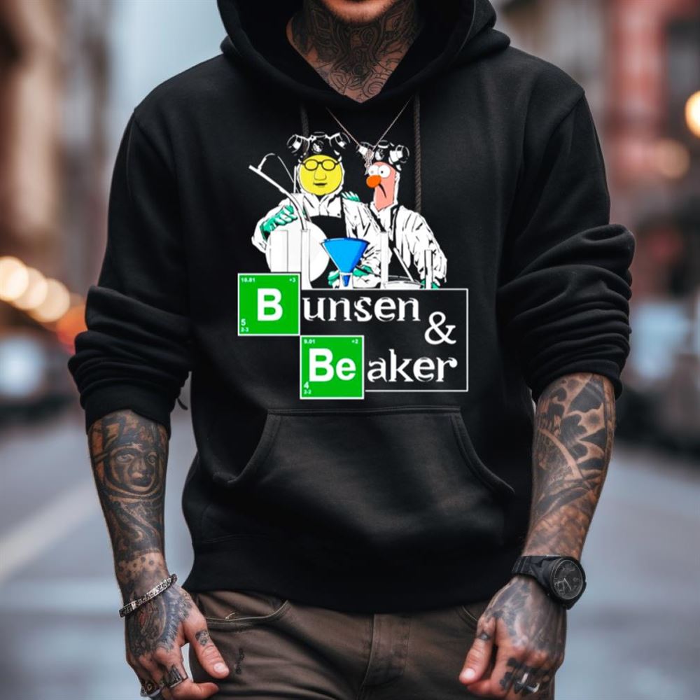 Walter White and Jesse Pinkman bunsen and beaker Shirt Walter White and Jesse Pinkman bunsen and beaker Shirt