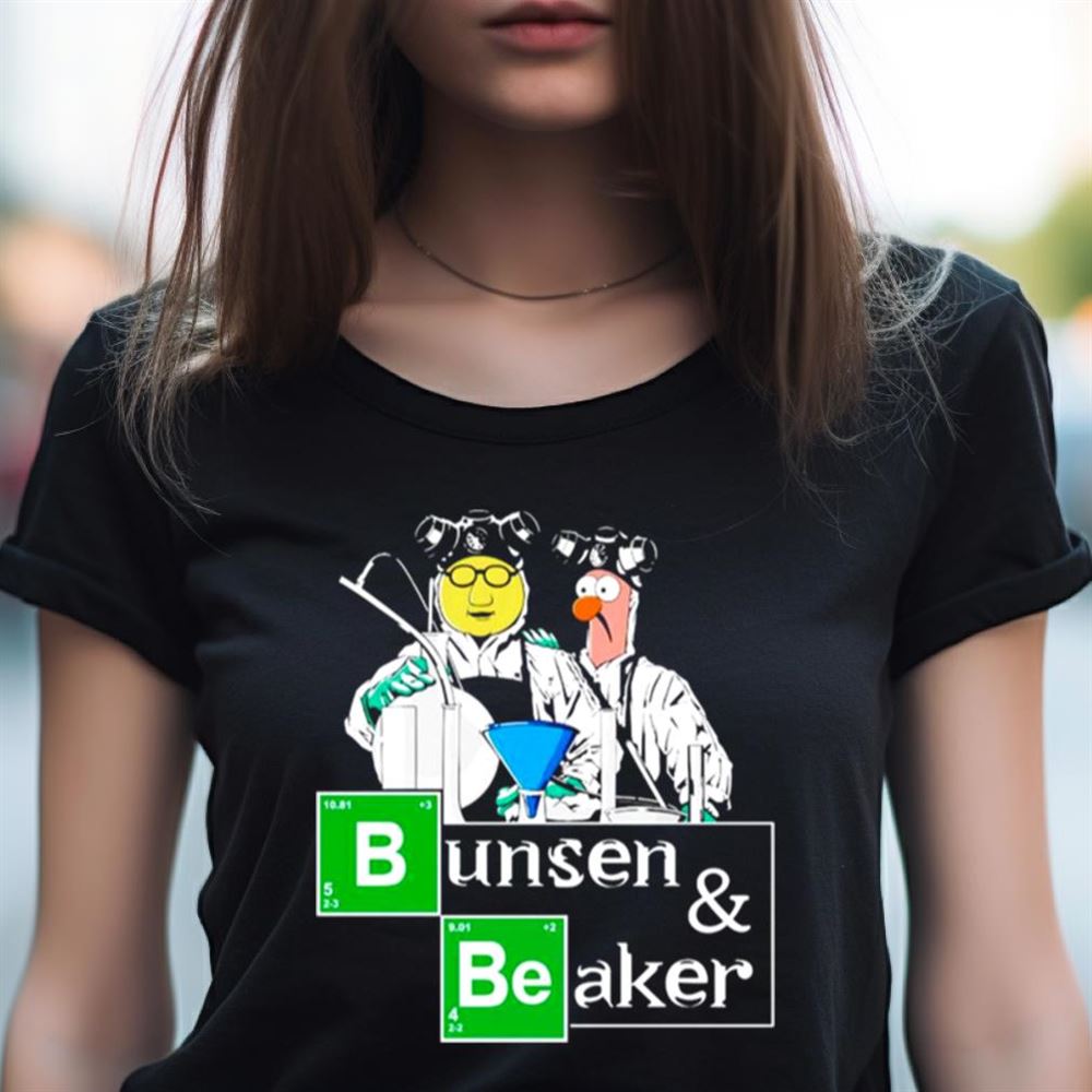 Walter White and Jesse Pinkman bunsen and beaker Shirt Walter White and Jesse Pinkman bunsen and beaker Shirt