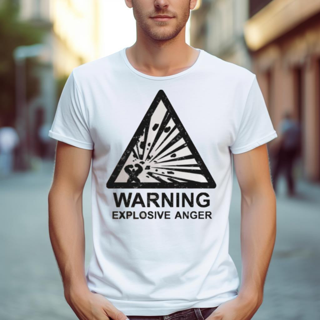 Warning Explosive Anger The Hulk Shirt