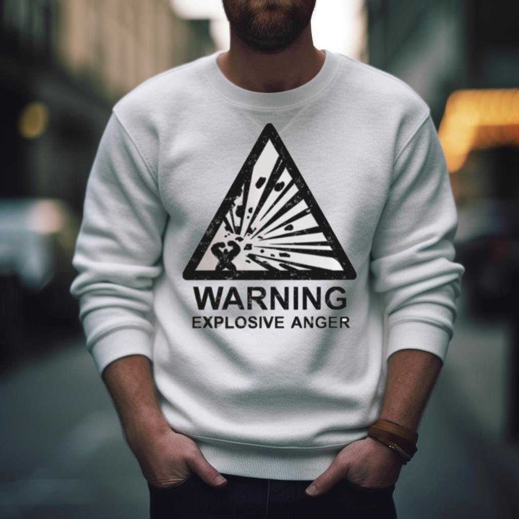 Warning Explosive Anger The Hulk Shirt
