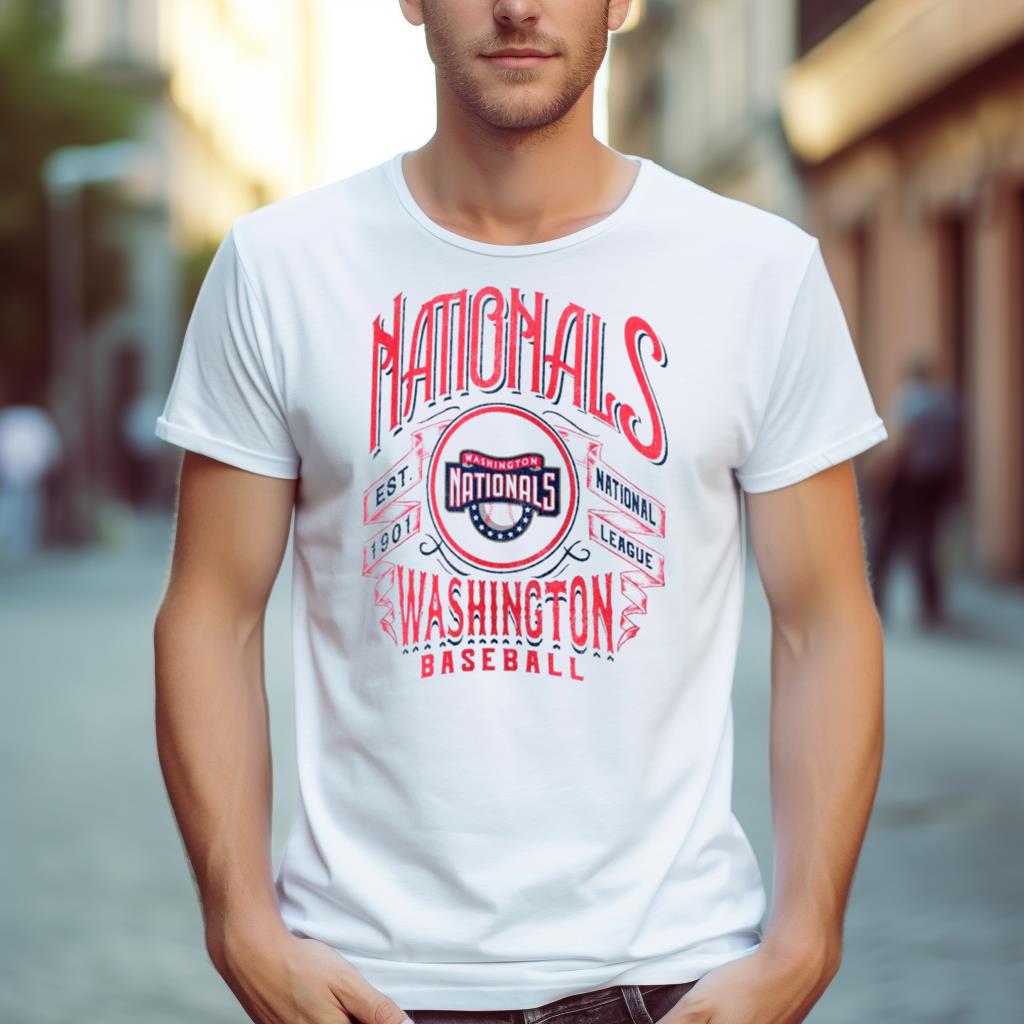 Washington Nationals Rucker Collection Distressed Rock T Shirt