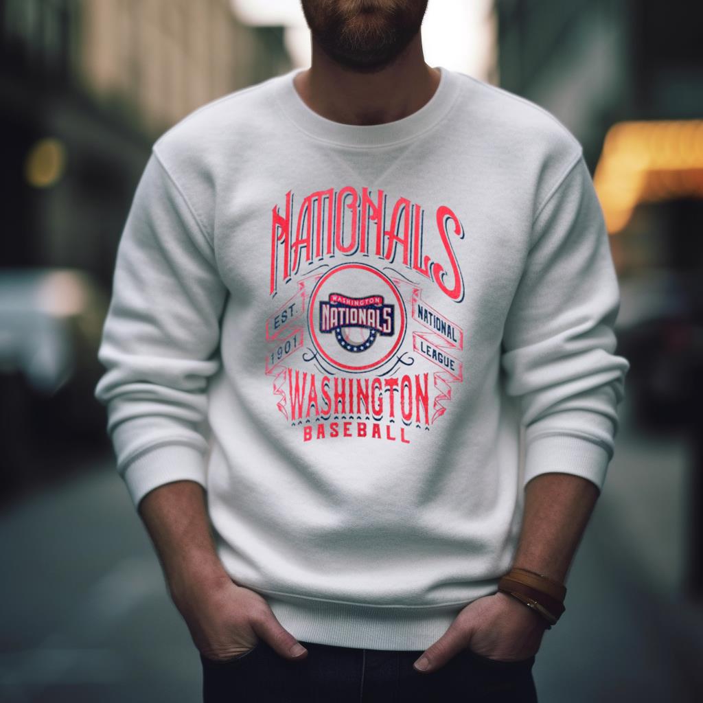Washington Nationals baseball est. 1901 national league logo shirt, hoodie,  sweater, long sleeve and tank top