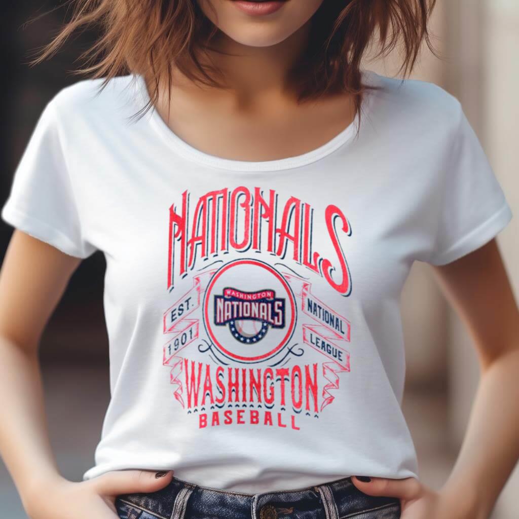 Washington Nationals Rucker Collection Distressed Rock T Shirt