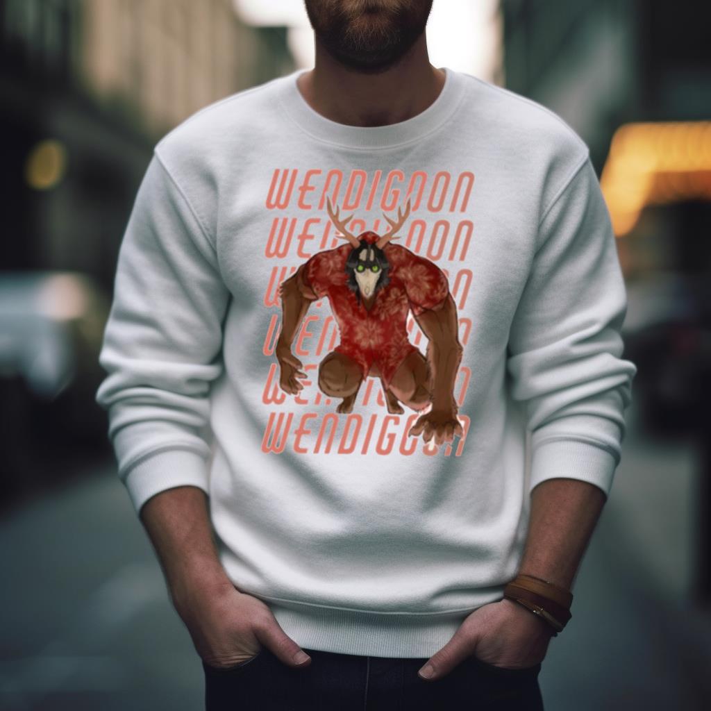 Wendigoon Scary Design Shirt Wendigoon Scary Design Shirt