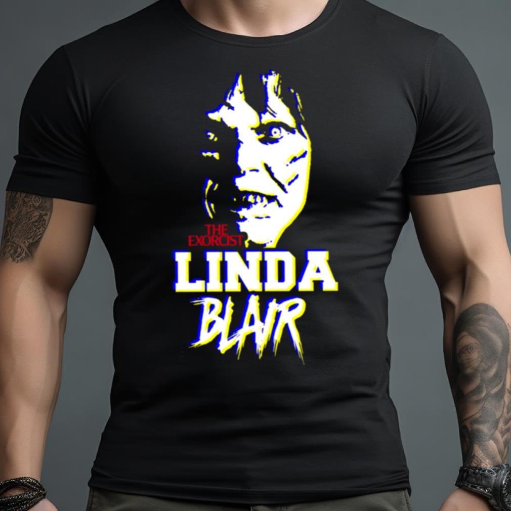 White Horror Linda Blair The Exorcist Shirt