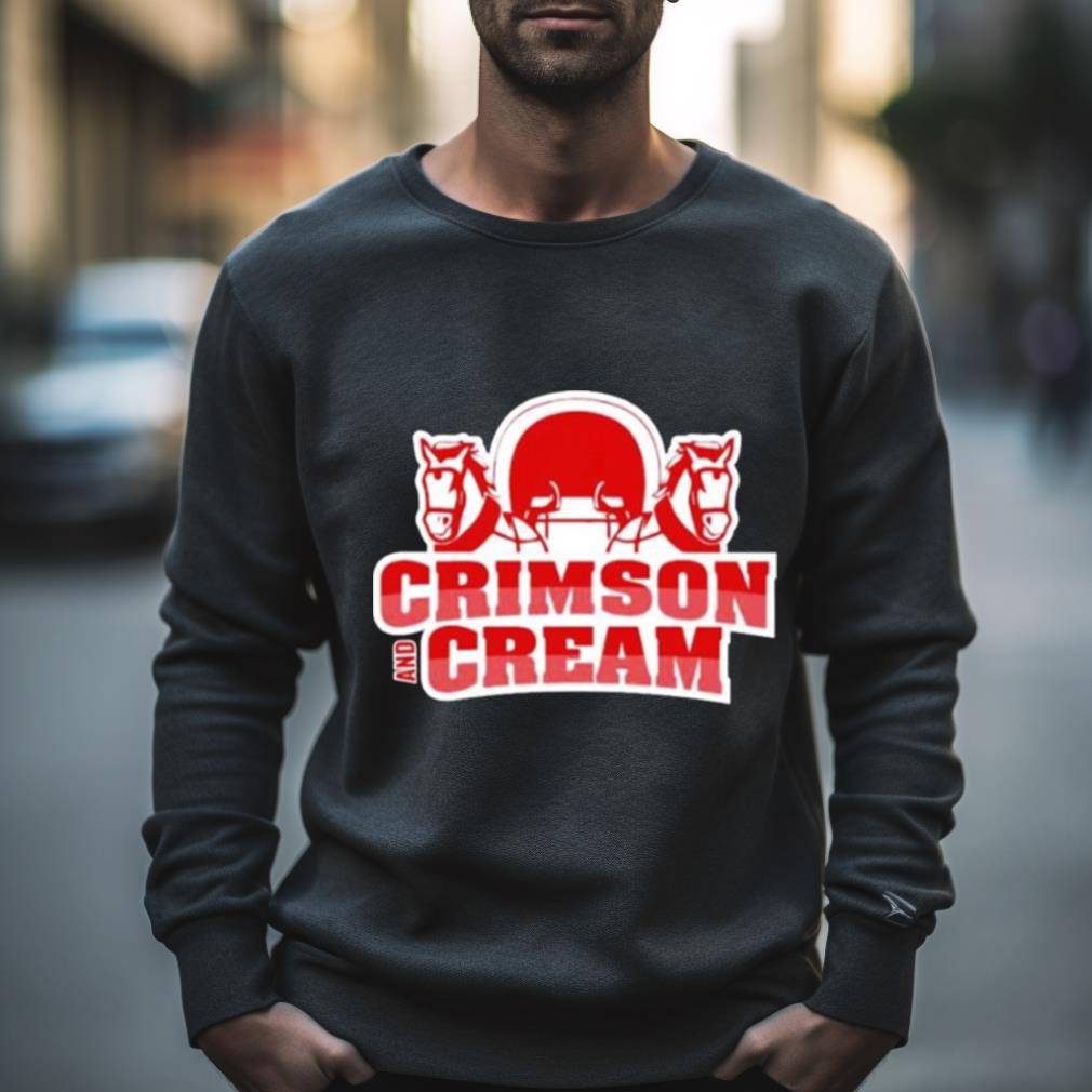 crimson and Cream logo Shirt